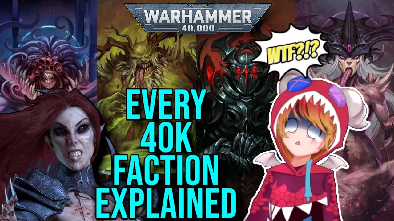 The Chaos Gods & Eldar | Bricky's WH40K Factions Explained Reaction
