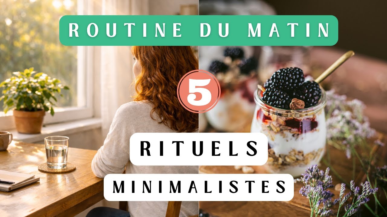 Ma routine du matin minimaliste (sans Miracle Morning)