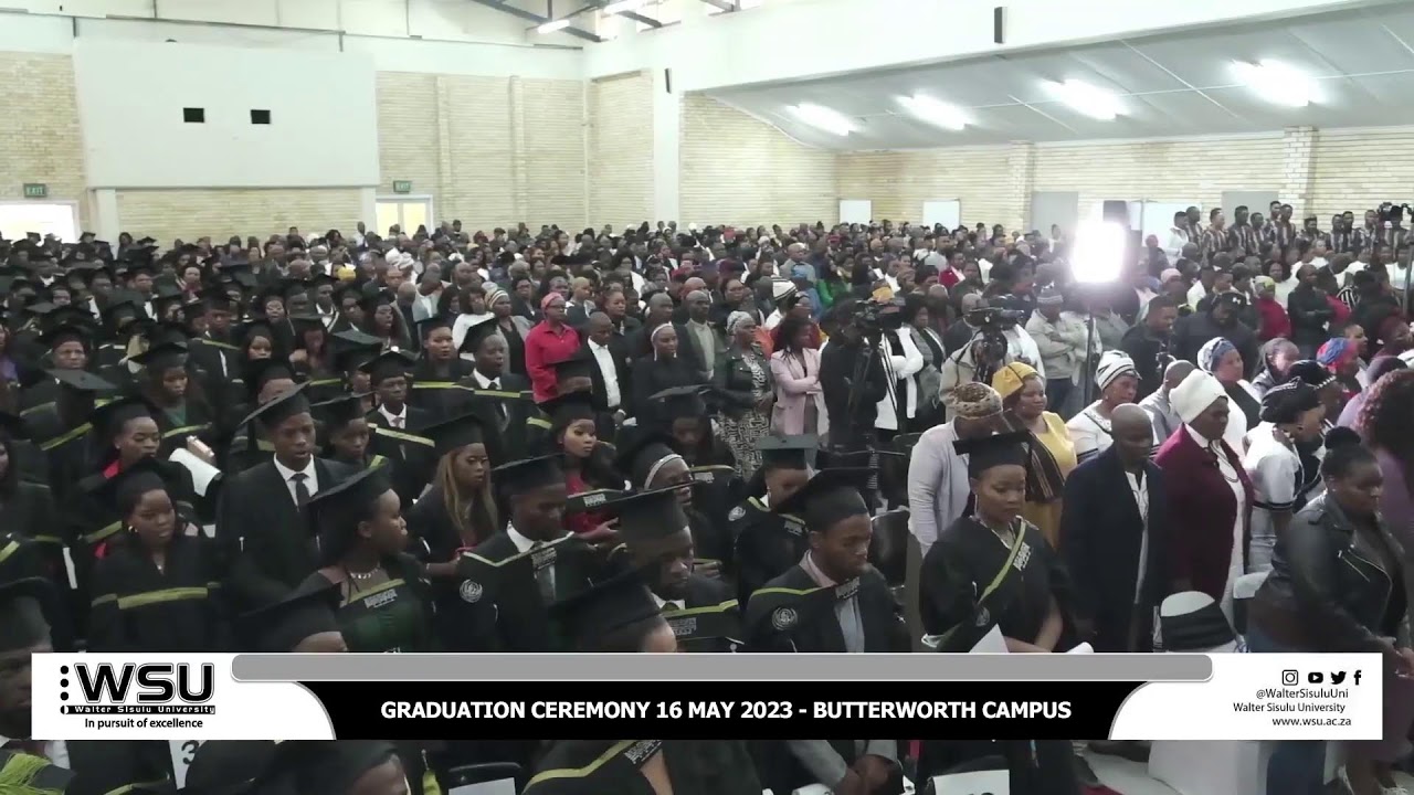 Walter Sisulu University Graduation 16 May 2023