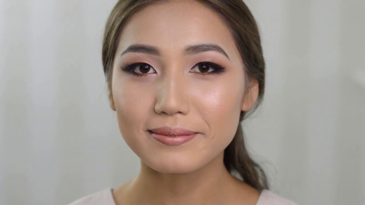 Макияж для азиатских глаз  Макияж на каждый день  Азиатское веко | Julia Shavlova  - makeuprof.kz