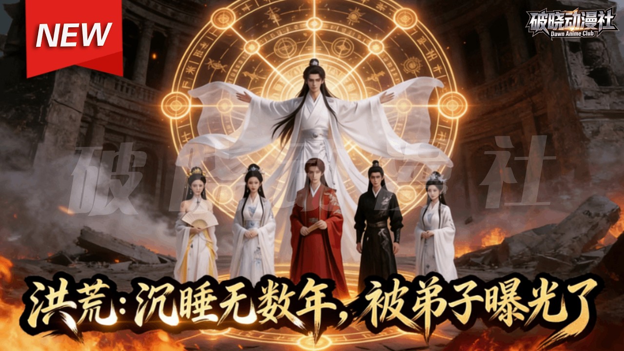 MULTISUB📢新番上线《洪荒：沉睡无数年，被弟子曝光了》第1~67集丨陈玄穿越洪荒，沉睡无数年，开局签到鸿蒙大道修为却不自知。只想苟回现代世界，谁知竟被下山的弟子曝光了！#漫剧 #破晓动漫社