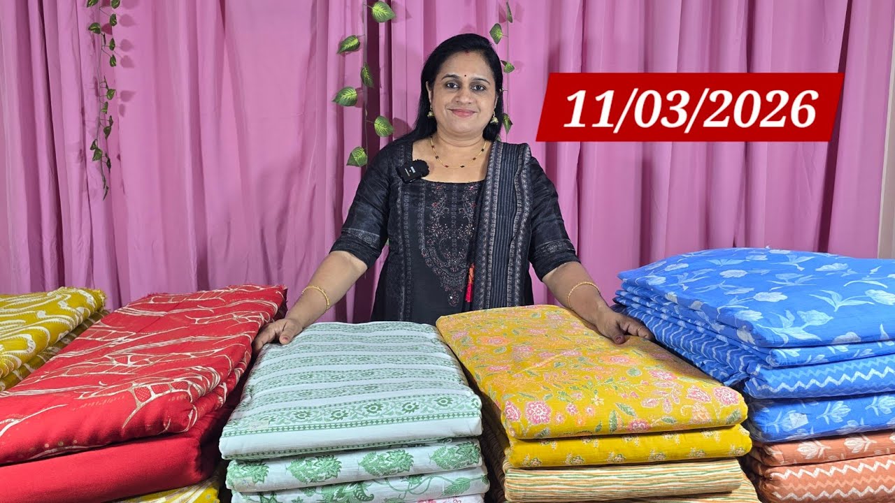 New varieties of Rayon 🌹Cotton 3piece set as running material 🌹