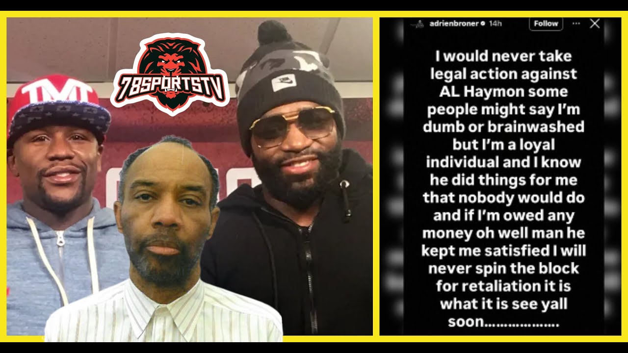 Adrien Broner Sneak Dissing Floyd Mayweather Over Lawsuit