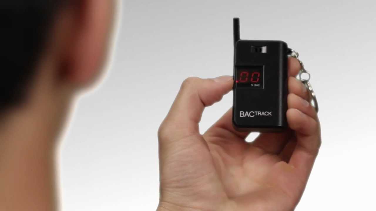 BACtrack Keychain Breathalyzer Demonstration  -- Official Version