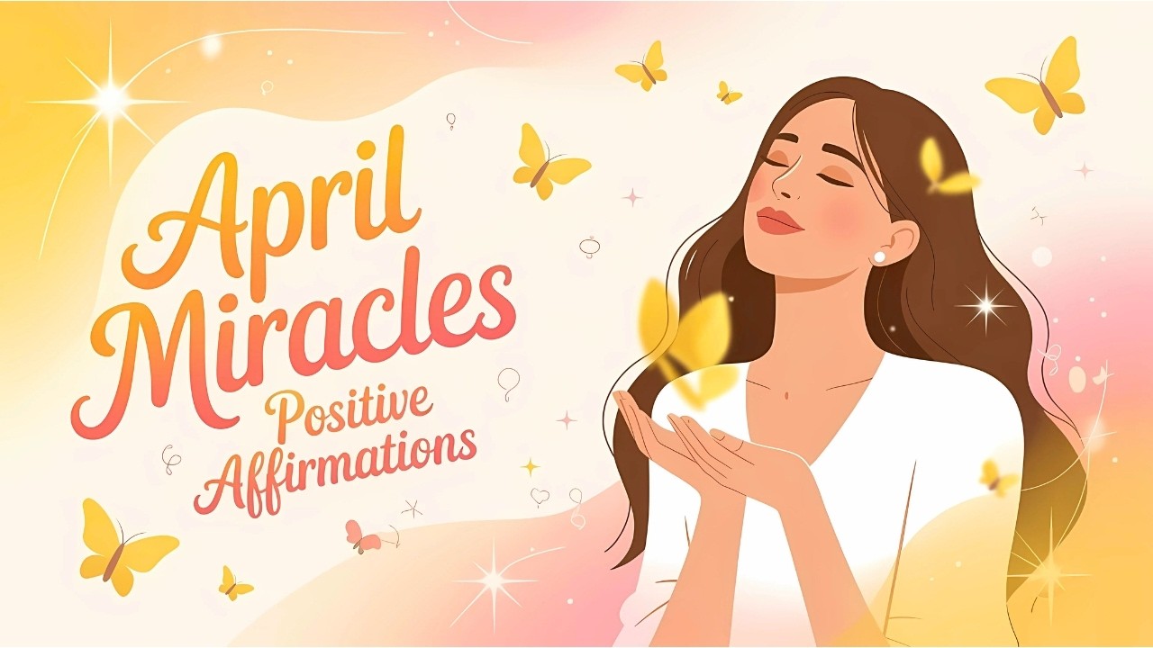 Start Your Day with Gratitude | Powerful Positive Affirmations for April