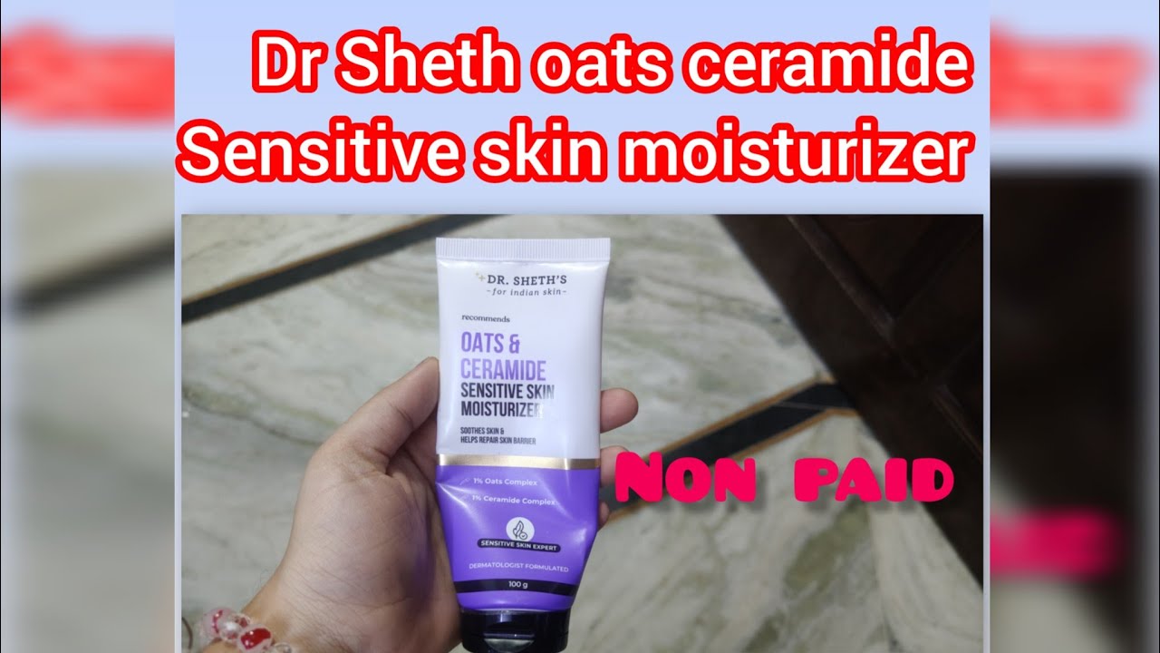 Sirf 5 din mei skin barrier repair kr dega 😍| dr sheth oats ceramide moisturizer 