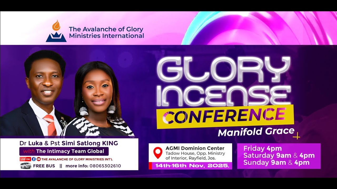 GLORY INCENSE CONFERENCE 2025 || DAY ONE || 14TH NOVEMBER 2025