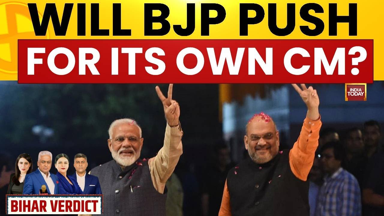 Bihar Results: After Landslide Bihar Win, Will BJP Push For Its Own Chief Minister? | Nitish Kumar