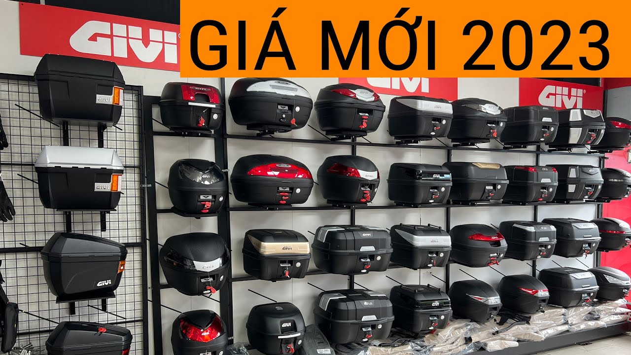 Cập Nhật Giá Các Mẫu Thùng Givi Mới Nhất 2023 - Áp Dụng Từ 1/7/2023 - Yohe Shop