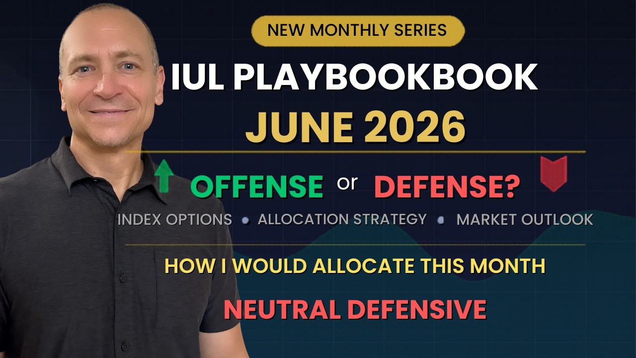 Market outlook & IUL Play Book for June 2026 - Guidance for index allocations in IUL