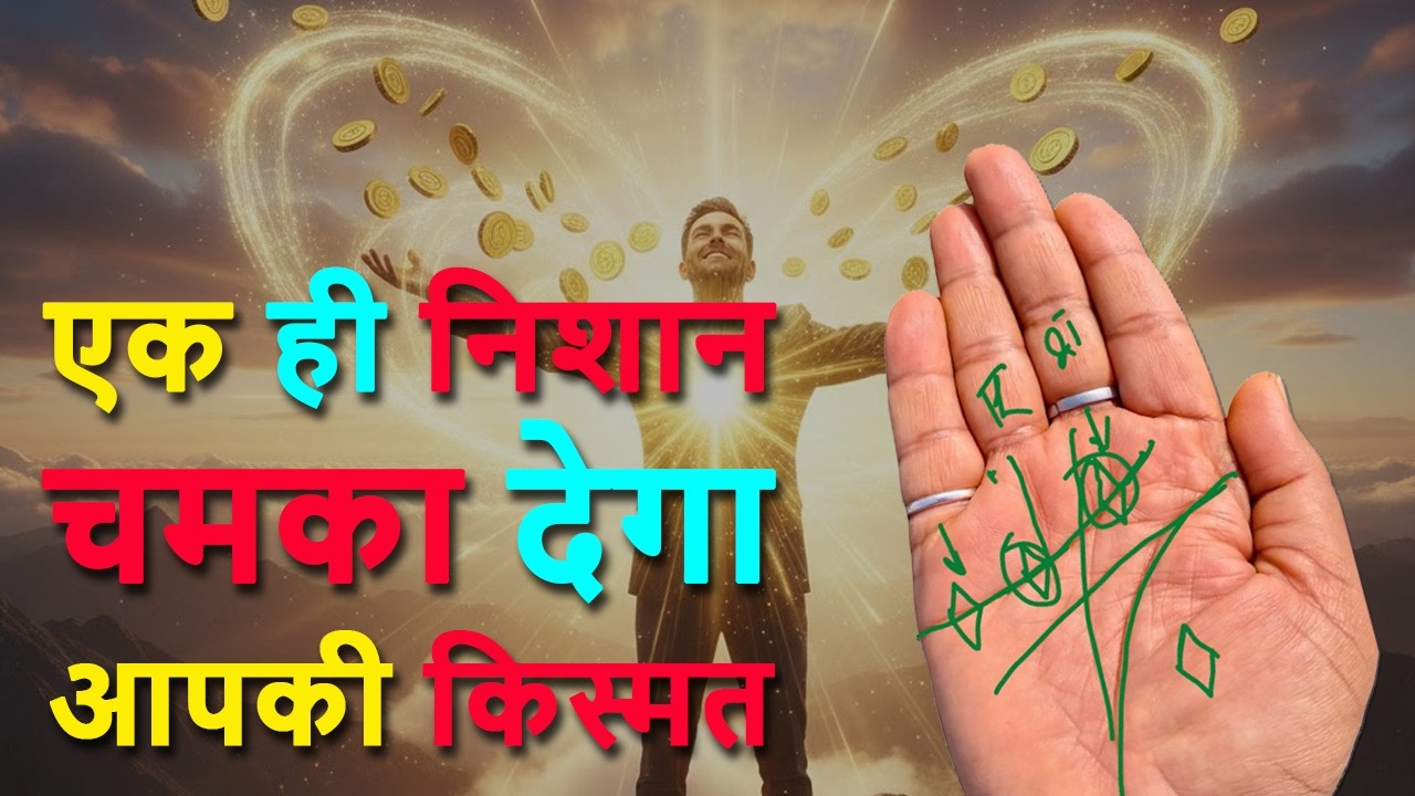 एक ही निशान चमका देगा आपकी किस्मत। #astro #panditji #panditjihastrekha #panditjipalmistry #astrology
