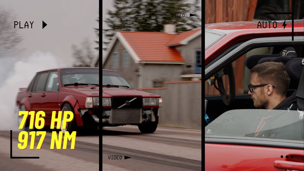 CRAZY VOLVO 740 M60B40 TURBO BUILD