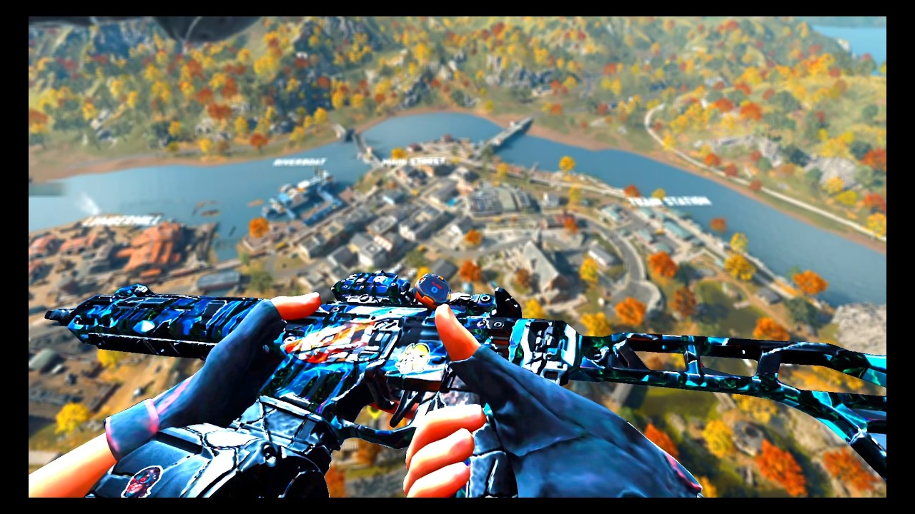 Call of duty: warzone squad match MOD M15 desktop gameplay.