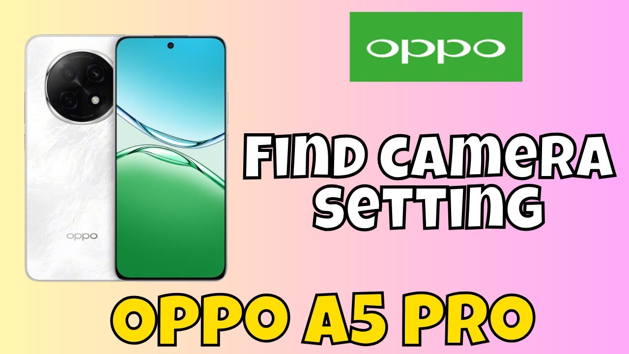 Настройки камеры Oppo A5 Pro || Найти настройки камеры