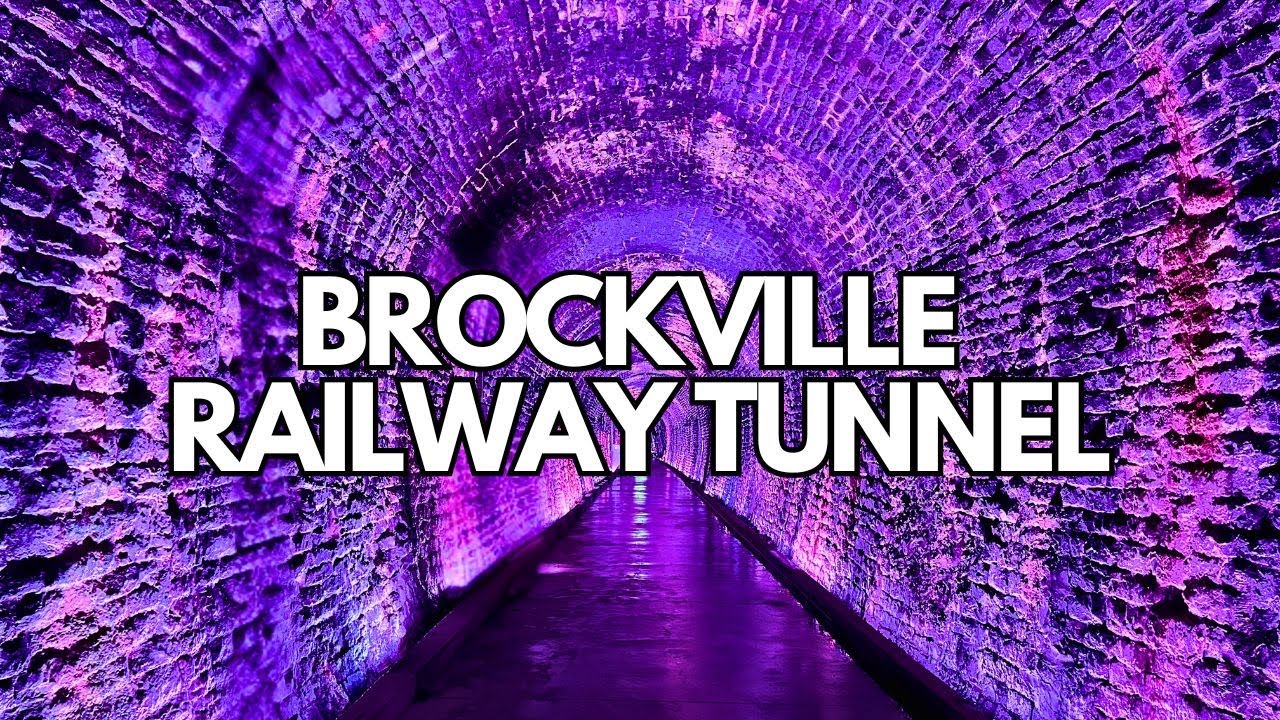 Brockville Railway Tunnel | Full Tour of Canada’s First Railway Tunnel!