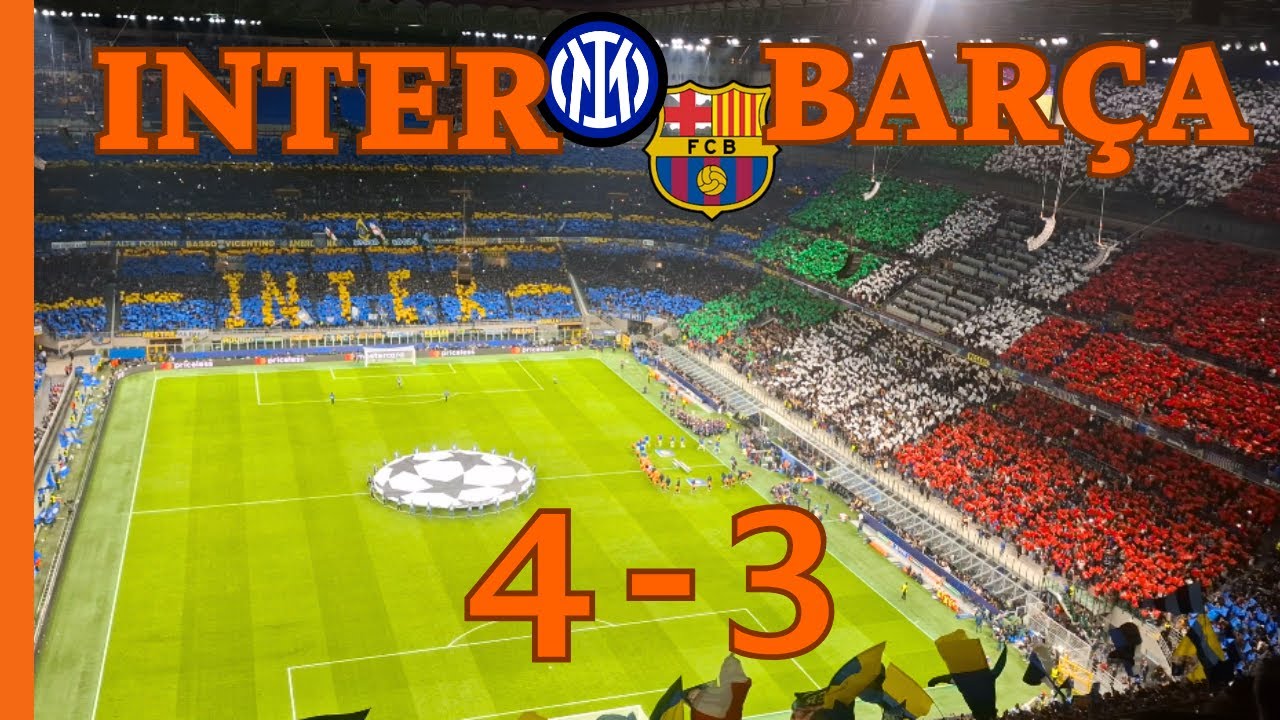 Inter - Barcellona 4-3 dts: la folle semifinale di Champions League 2024/25