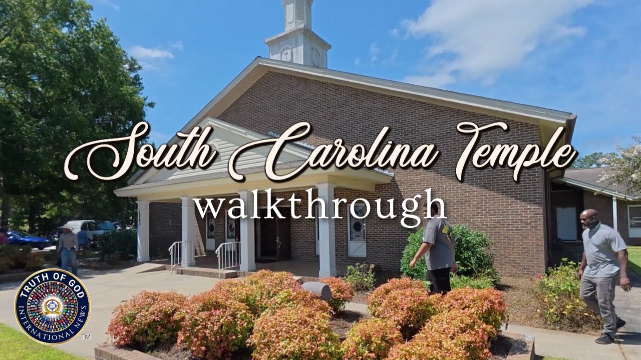 Florence, South Carolina Temple Walkthrough with Brother Ricky Johnson