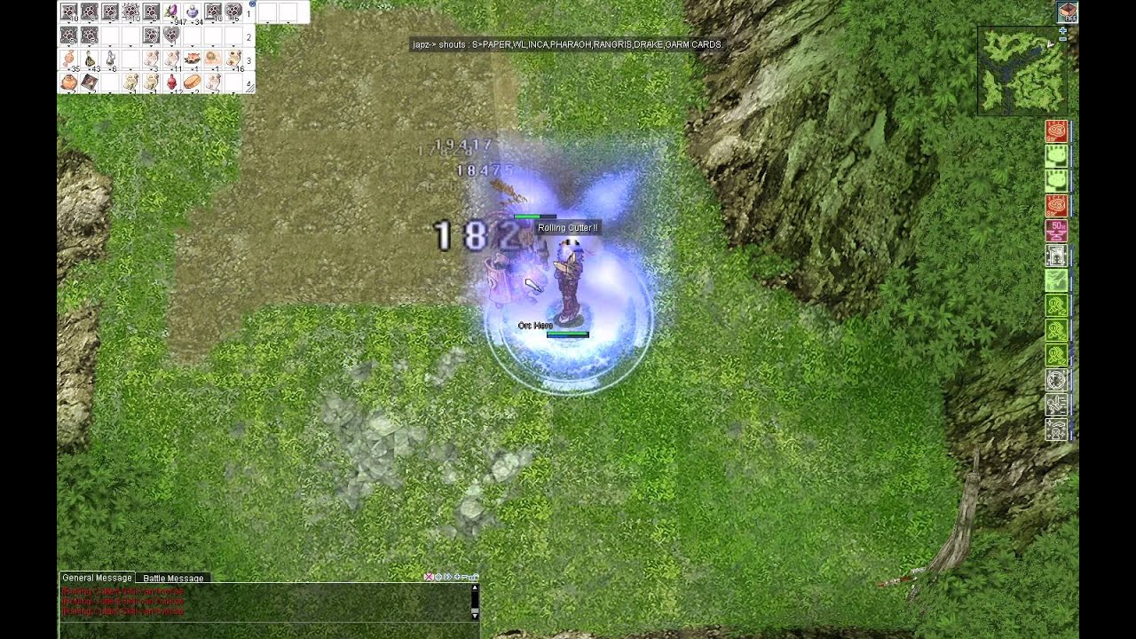RO: GX vs Orc Hero (Rolling Cutter + Cross Ripper Slasher) [HD 720p]
