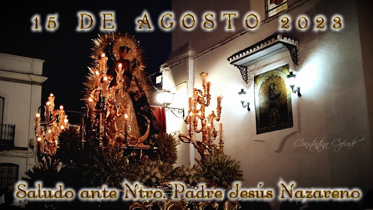 #Robledo2023 | Procesión del 15 de Agosto | Saludo a Ntro. Padre Jesús | BM Santa Ana (Dos Hermanas)
