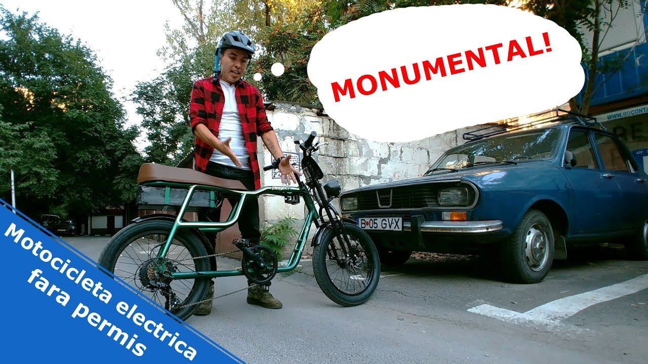 Motocicleta electrica fara permis - PEGAS PARTIZAN