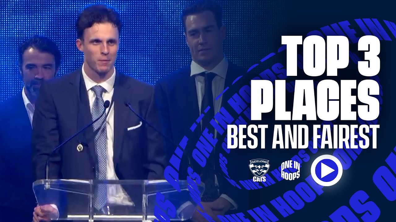 Top 3 Place Getters | Carji Greeves Medal