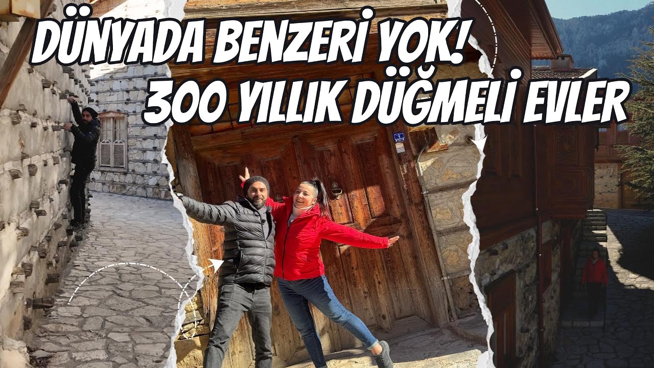 DÜNYADA BENZERİ YOK! 300 YILLIK DÜĞMELİ EVLER