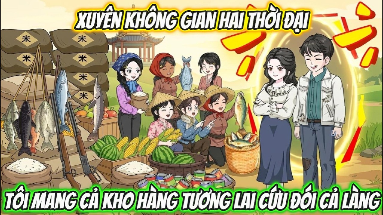 Xuyên Không Gian Hai Thời Đại, Tôi Mang Cả Kho Hàng Tương Lai Cứu Đói Cả Làng | Coin Vietsub