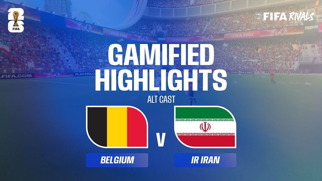 Alt Cast Highlights: Belgium v IR Iran | FIFA World Cup 2026&trade;