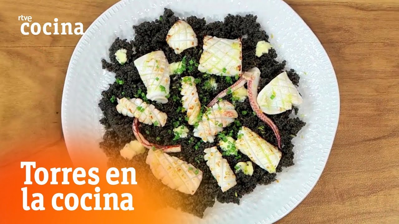 Cómo hacer cuscús negro de calamar - Torres en la Cocina | RTVE Cocina