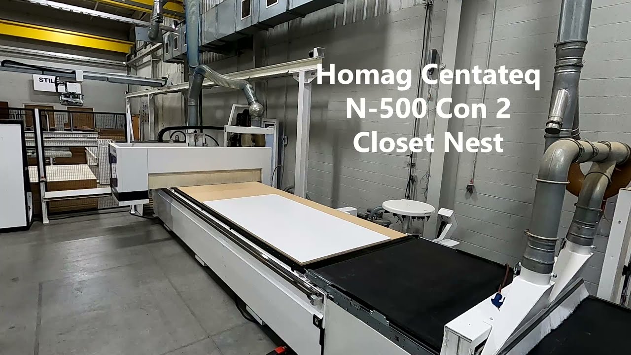 Homag Centateq N-500 Con2 Closet Nest