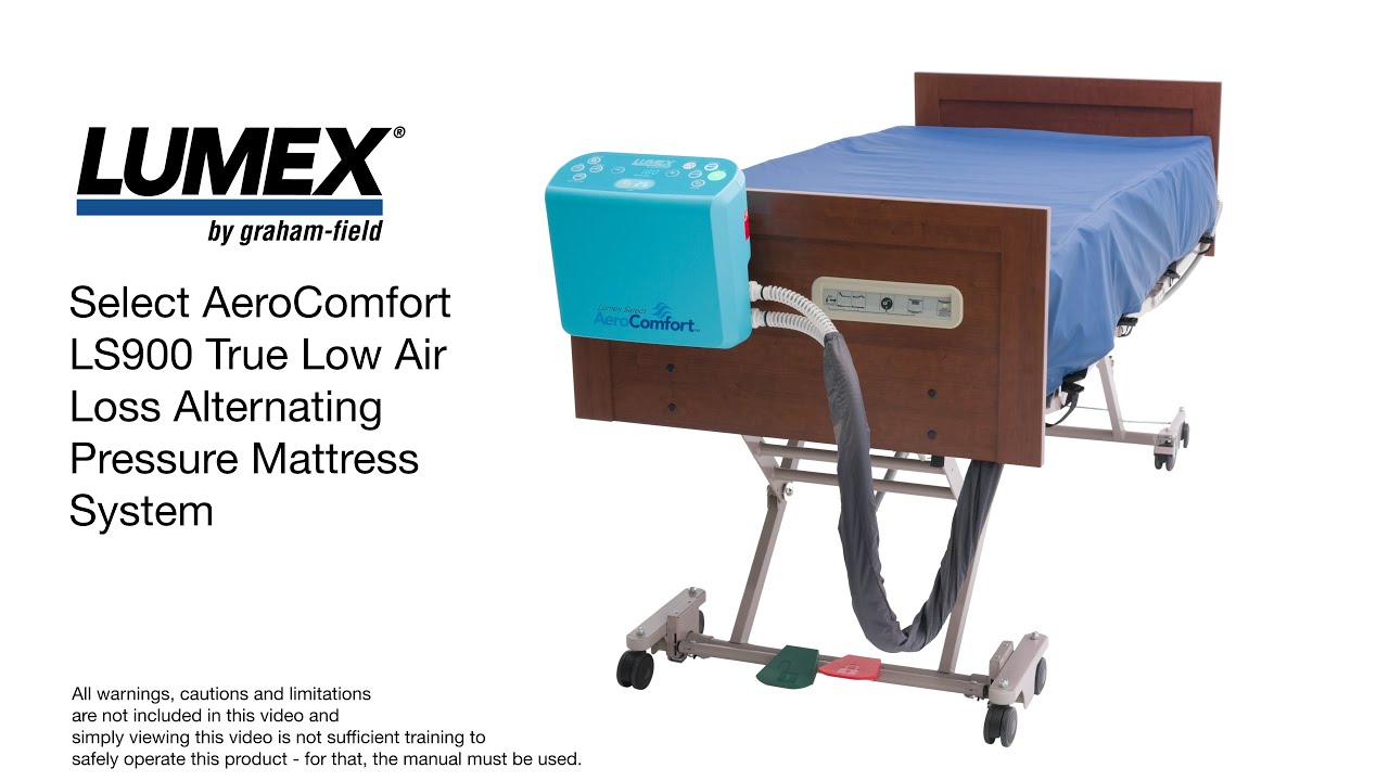 Lumex&reg; Select AeroComfort LS900 True Low Air Loss Alternating Pressure Mattress System Assembly
