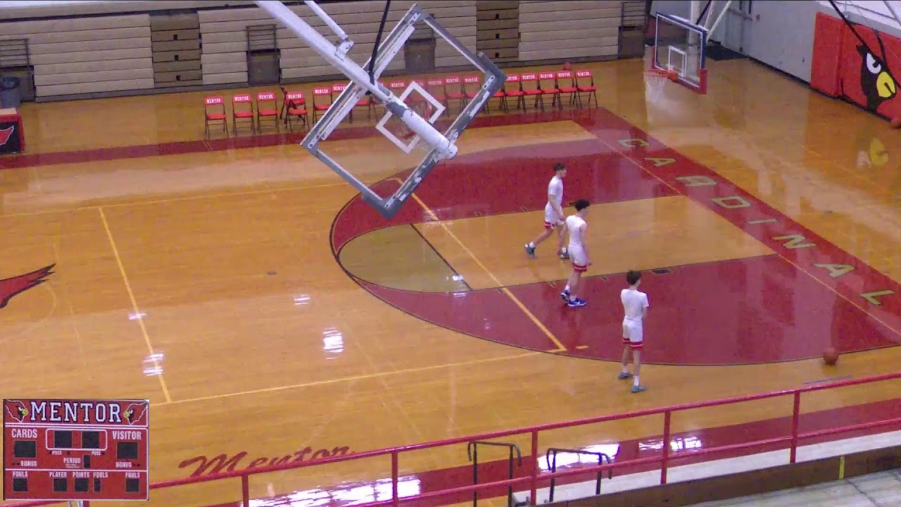 Mentor High School vs St. Edward High School Mens JV Basketball