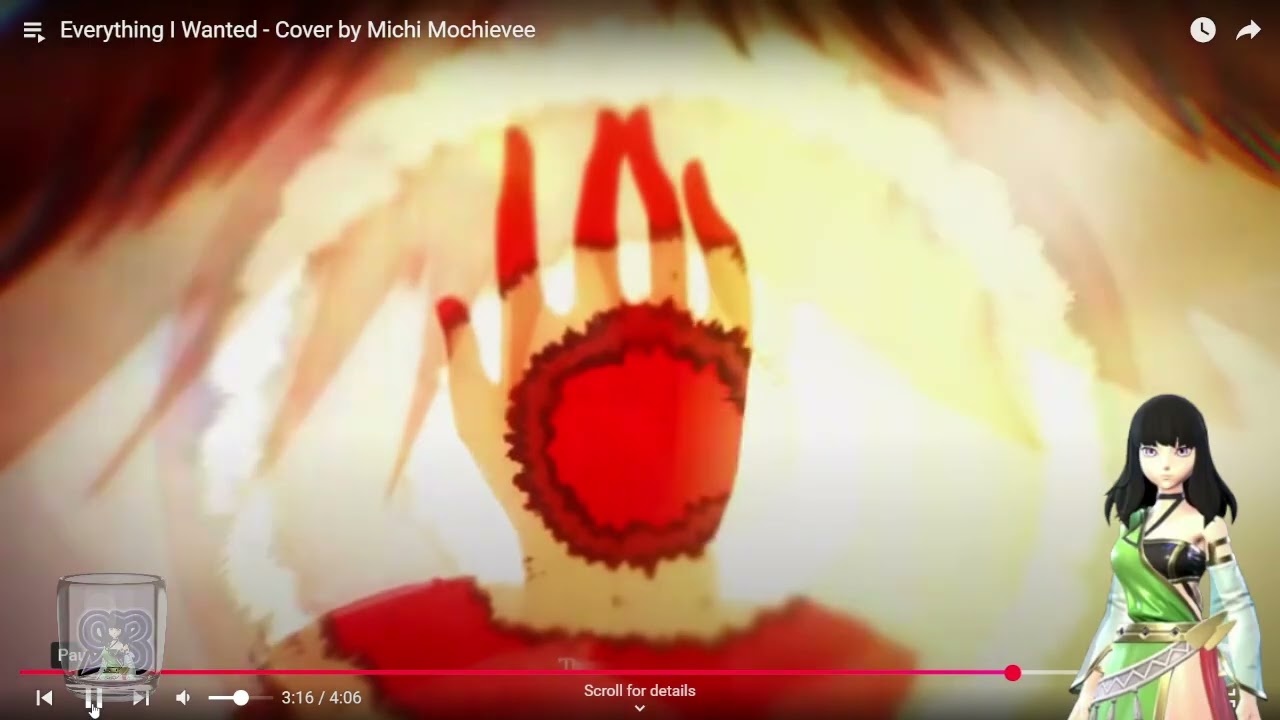 Reacting to Michi Mochievee Everything I Wanted {Cover} #billieeilish #michimochievee #vtuber