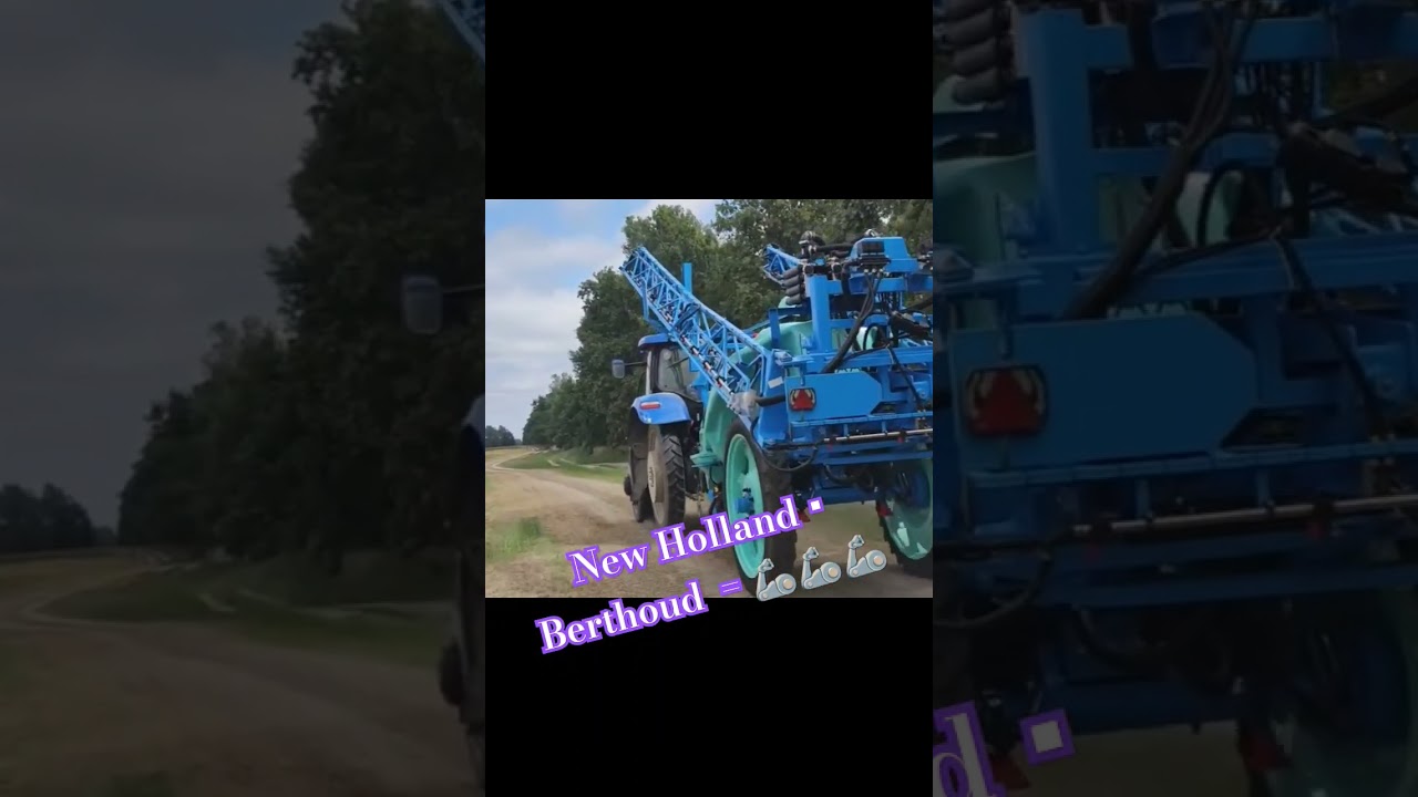 Berthoud Tracker з MagGrow. Трактор New Holland. Колія- 1.5 #maggrow #berthoud #tracker #newholland