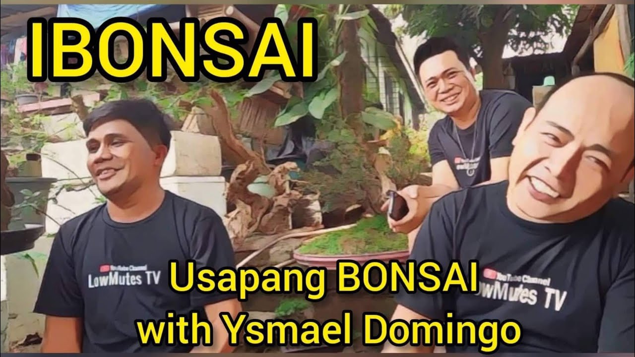 Usapang Bonsai with sir Ysmael Domingo / from GMA CAVITE / IBONSAI IS LIFE