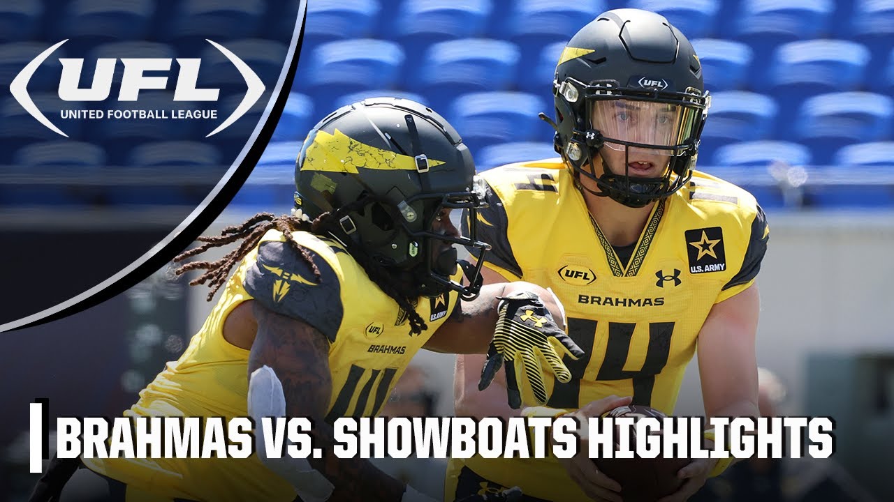 MAYHEM 👏 San Antonio Brahmas vs. Memphis Showboats | UFL Highlights