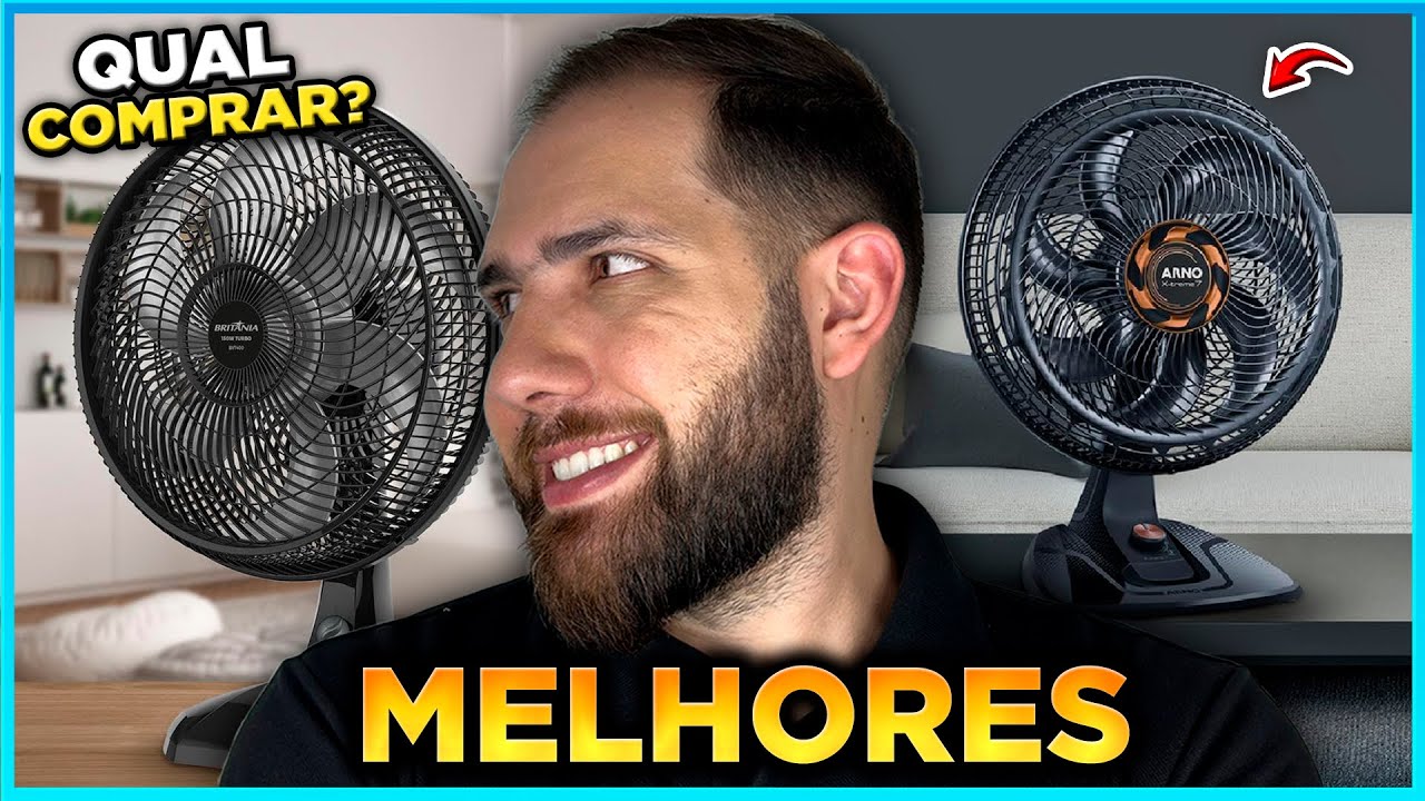 OS 3 Melhores Ventiladores de Mesa Mais Potentes em 2026
