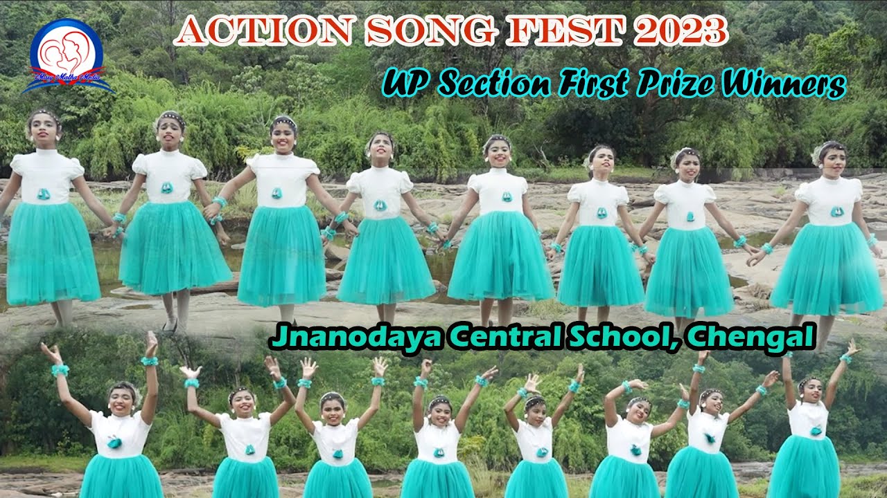 Action Song Fest 2023 I UP Section First Prize Winners I Jnanodaya Central School, Chengal