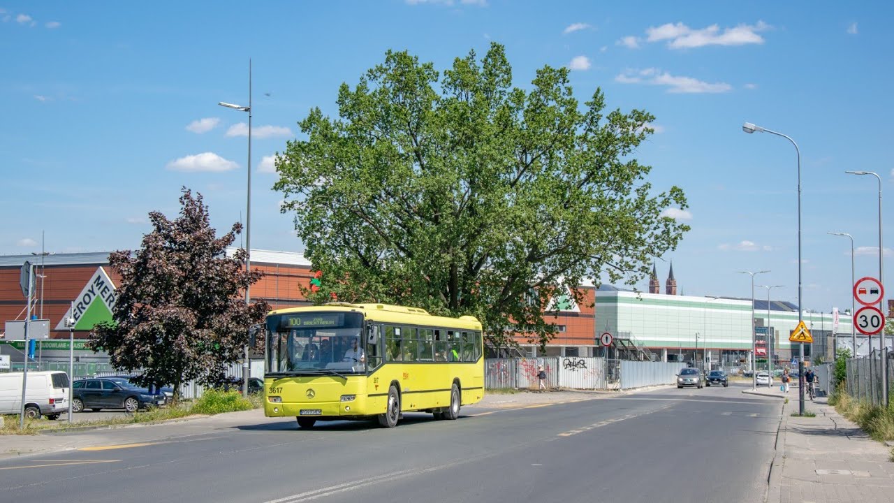 Mercedes O345C #3617 (Zjazd do Zajezdni) Piros Transport 🎶ZF🎶