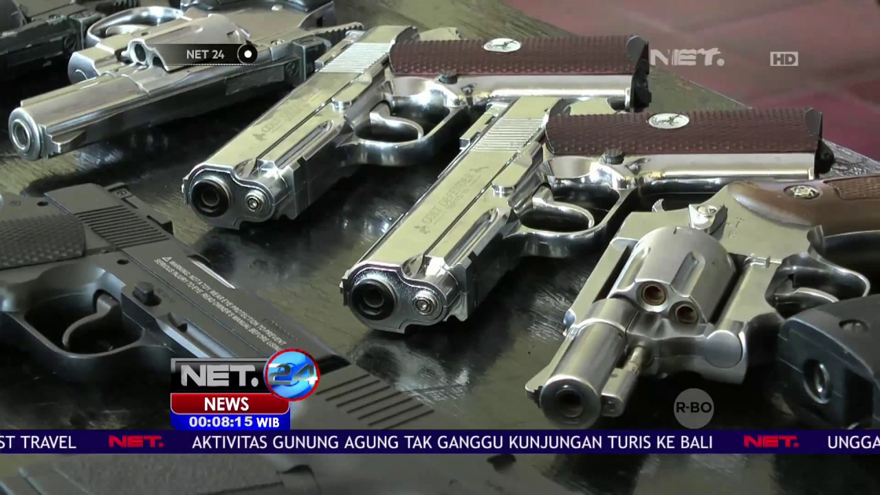 Petugas Berhasil Menangkap Pelaku Penjual Senjata Api Ilegal - NET24