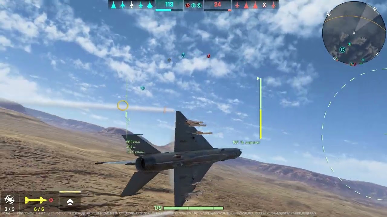 Mig-21 Desert Zone - Mark Anthony " I've got you "