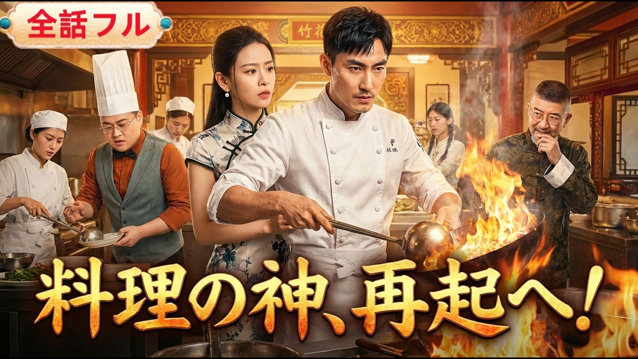 💥全話フル💥 料理の神が平凡な店に隠れ、悪の策略に立ち向かう！