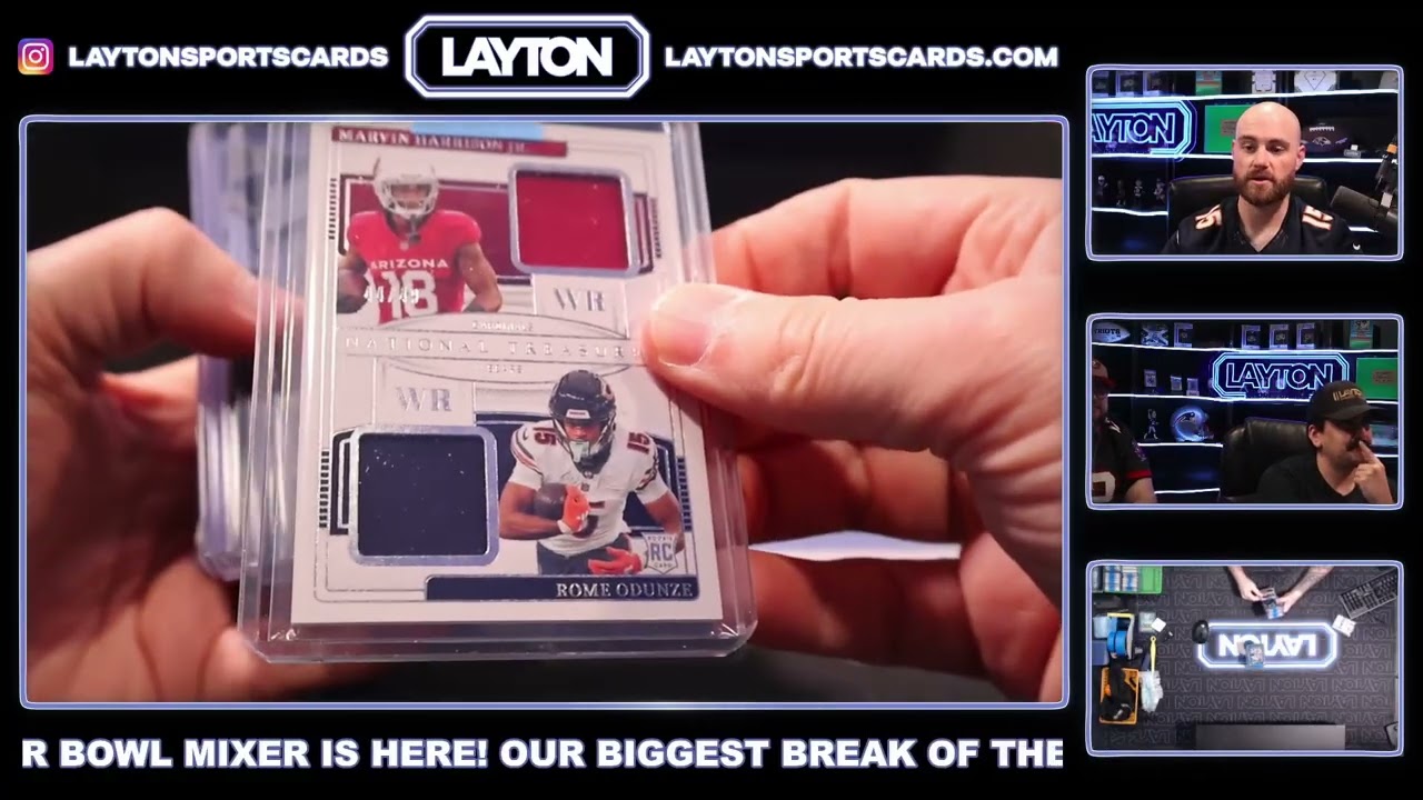 Hit Recap for The Layton Sports Cards Annual 200 Box Superbowl Football Mixer Extravaganza (2026)