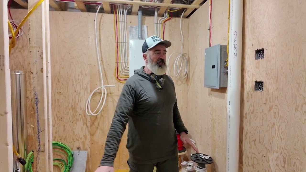 South Hollow Part 16 Shear walls, Radon, and more! #homeowner #carpenter