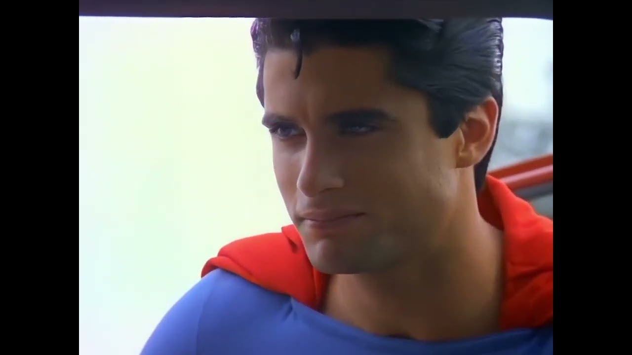 SUPERBOY John Haymes Newton looks charming when He winks - SUPERBOY 1988