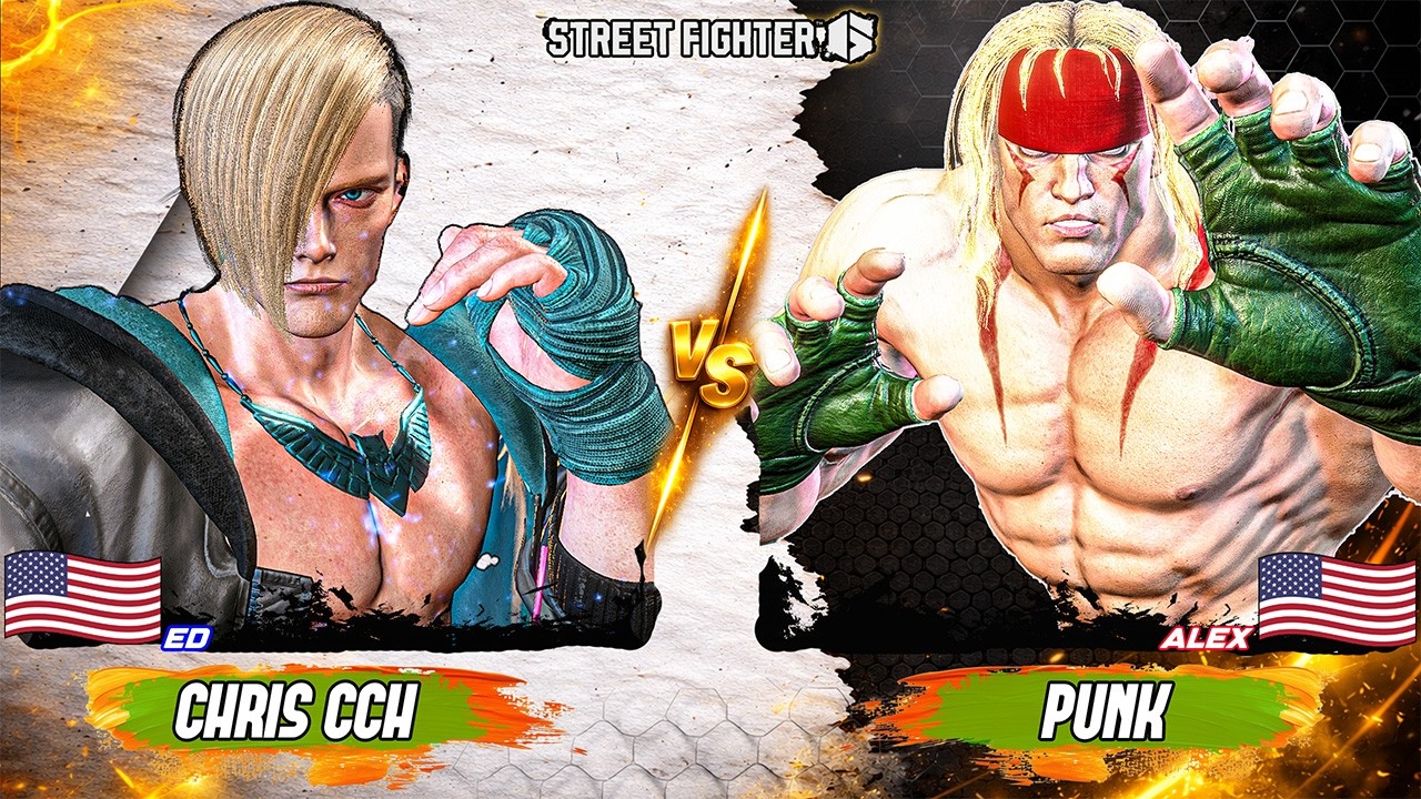 SF6 🔥 ChrisCCH (ED)  vs Punk (Alex) 🎮 Heavy Pressure with Clean Finishes
