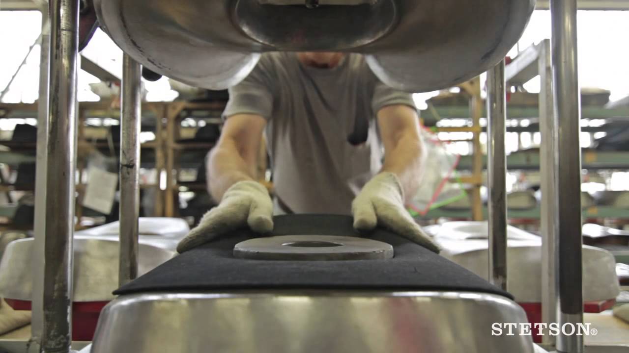 Fabrication d'un chapeau Stetson en feutre