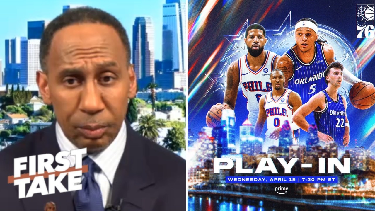 FIRST TAKE | Stephen A. bold-prediction to Magic vs 76ers NBA Play-In: 