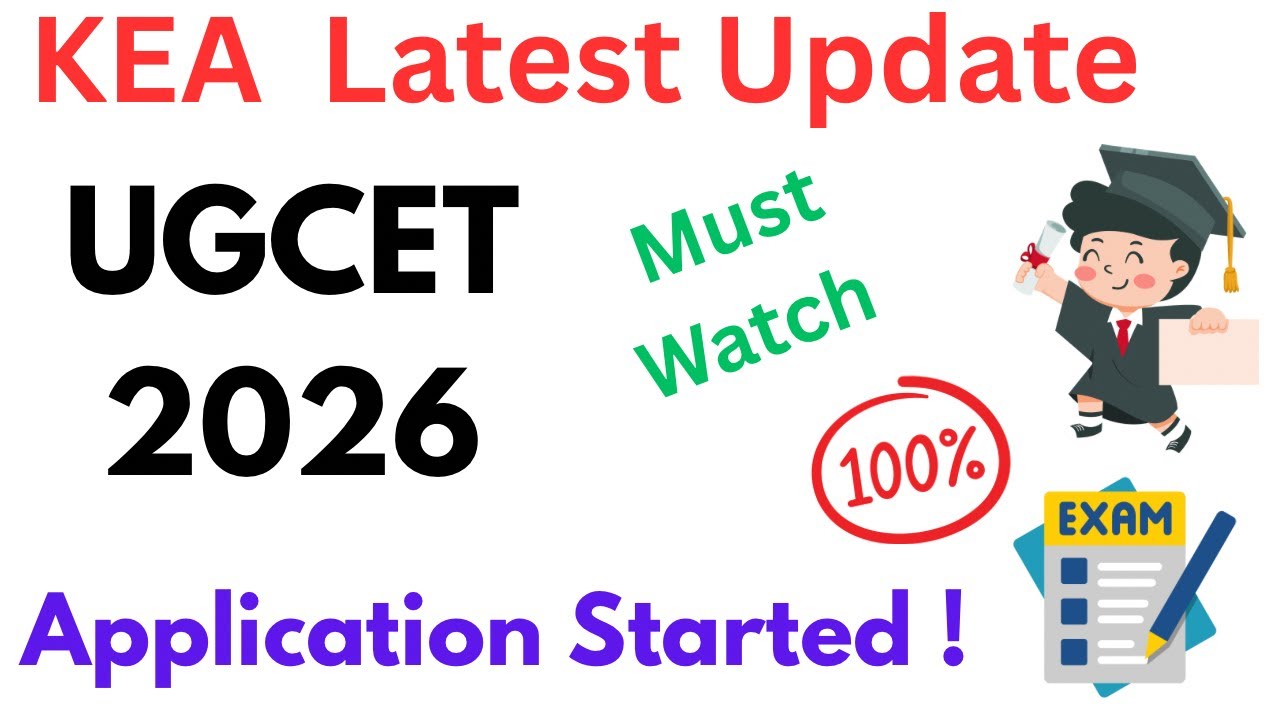 UGCET 2026 Application Started | KEA Latest Update 