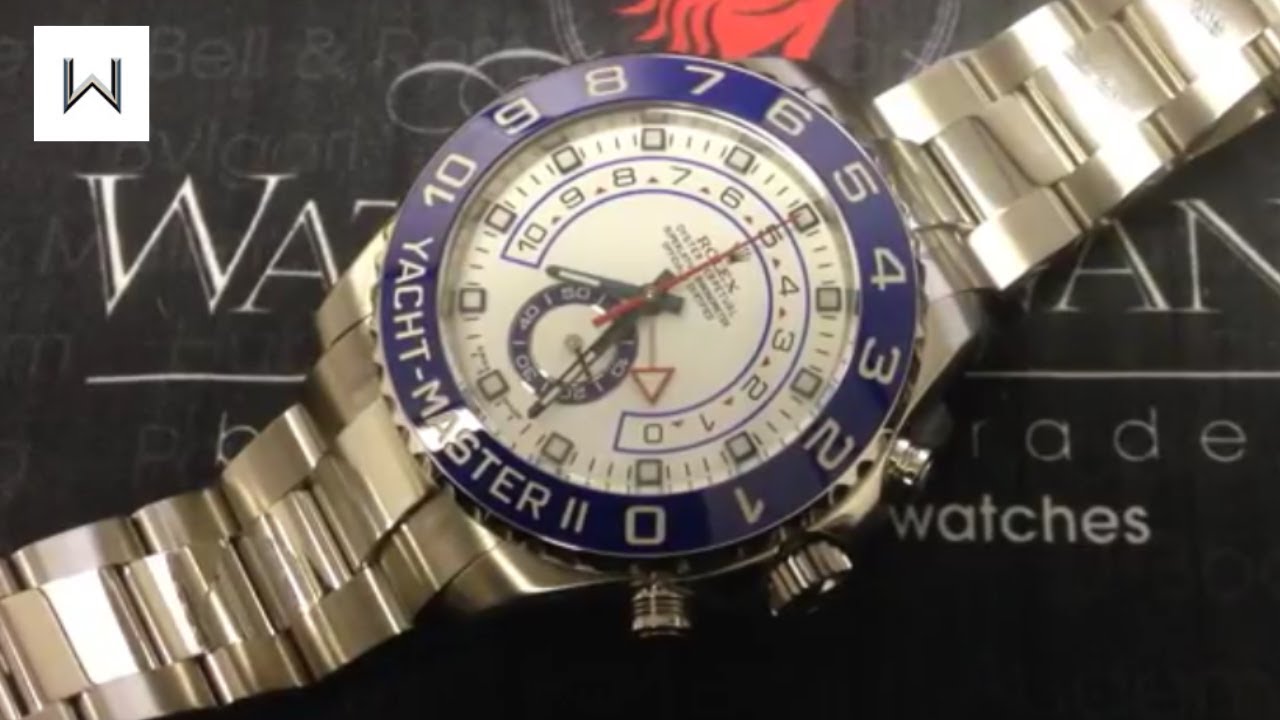Rolex Yacht-Master II User's Guide: How to Operate the Rolex Yacht-Master II